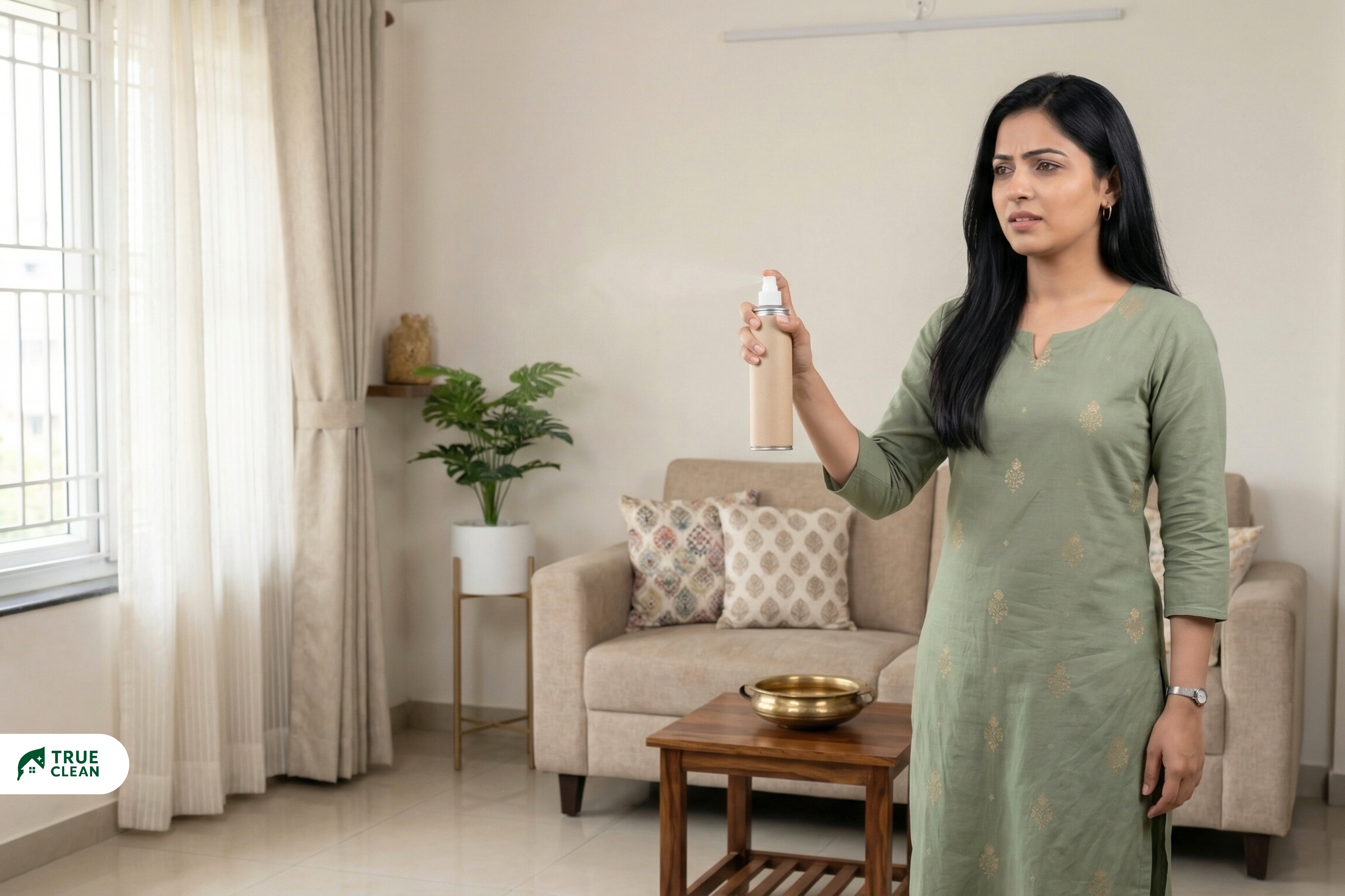 Sofa and mattress holding odour over time